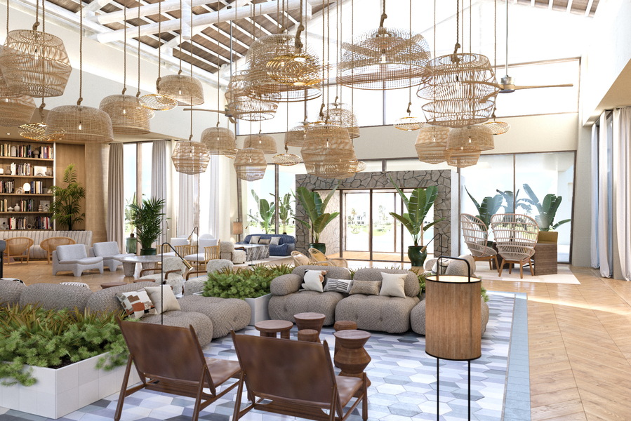 Hotel Dreams Playa Esmeralda lobby2